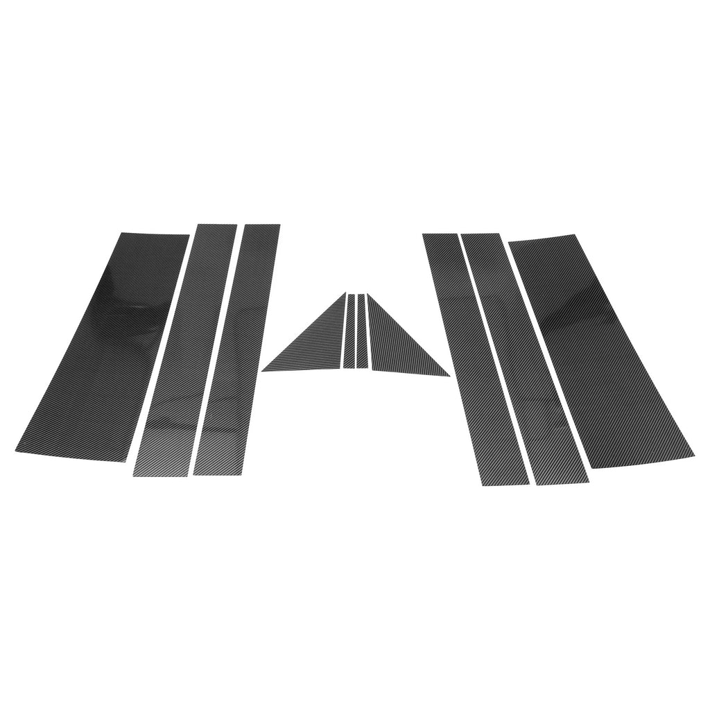 10pcs Door Pillar Window Trim Replacement for Dodge Grand Caravan (2005–2020)