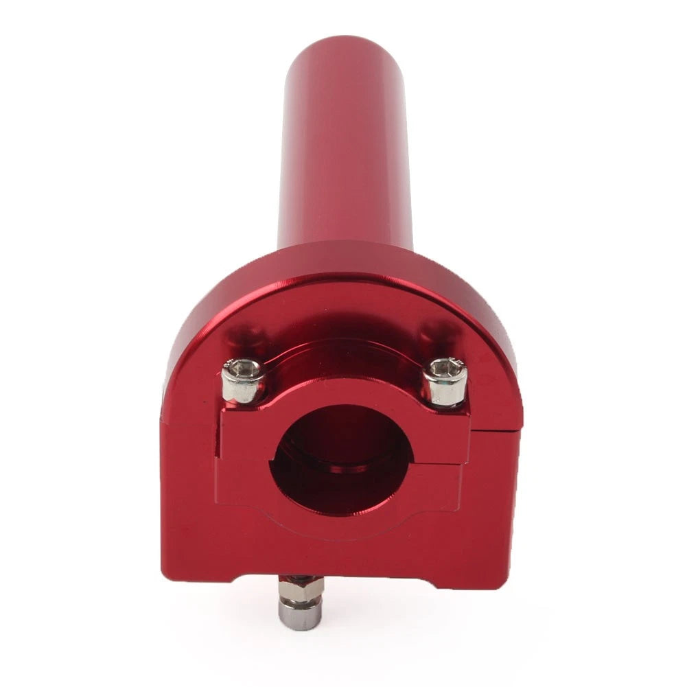 Throttle Cable Adjuster for Universal Motorcycle w/ Handgrip Red (90)