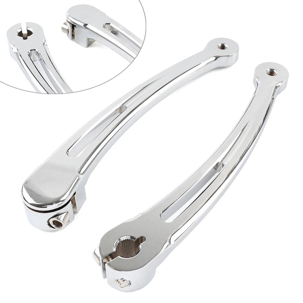 CNC Heel Toe Shifter Shift Lever Chrome for Harley Touring (1984–2019) Softail (2000–2017)