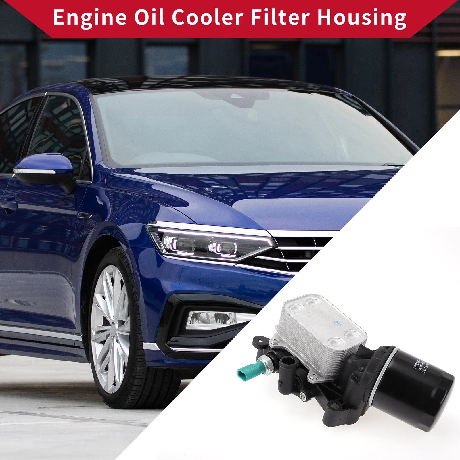 Oil Cooler Filter Housing Replacement for Skoda Fabia (2010–2015)