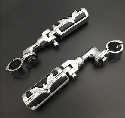 Chrome 1" SA Eagle Foot Peg for Harley Sportster 883 1200 (2004–2023)