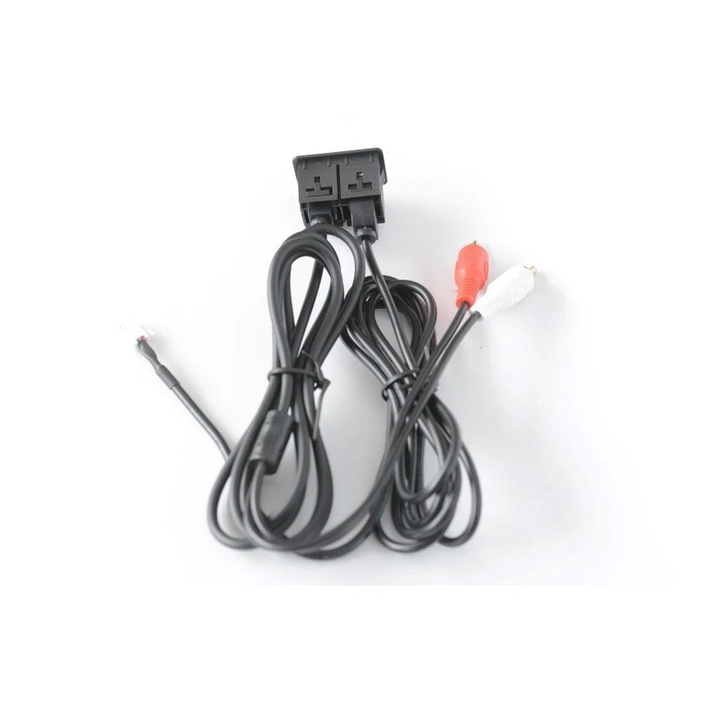 Car Audio Interface Cable 4P USB to 2RCA for Navigation Use
