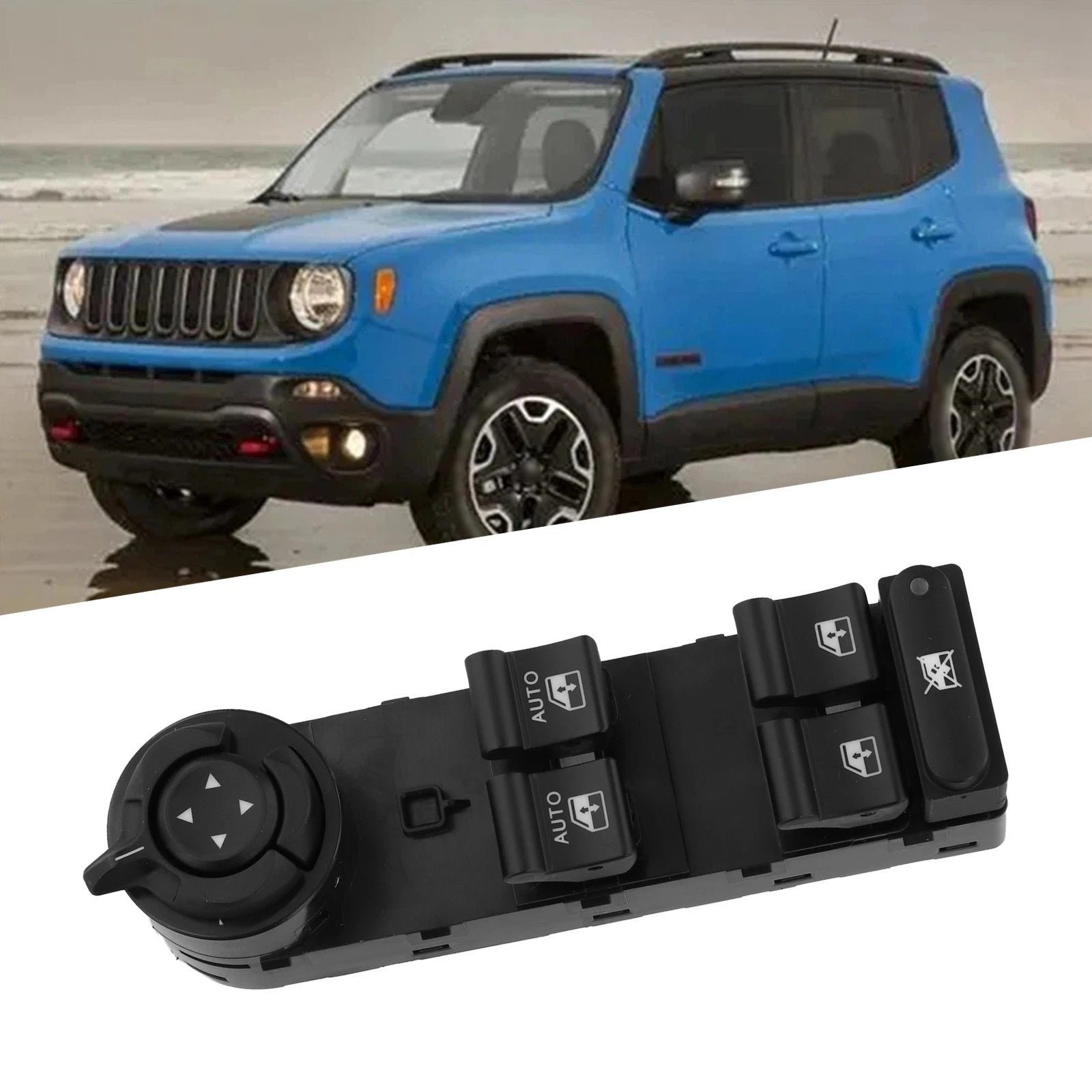 Electric Master Control Switch for Jeep Renegade Liberty (2016–2023)