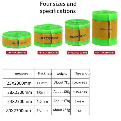 Bike Tire Liner for Mountain Road Bikes