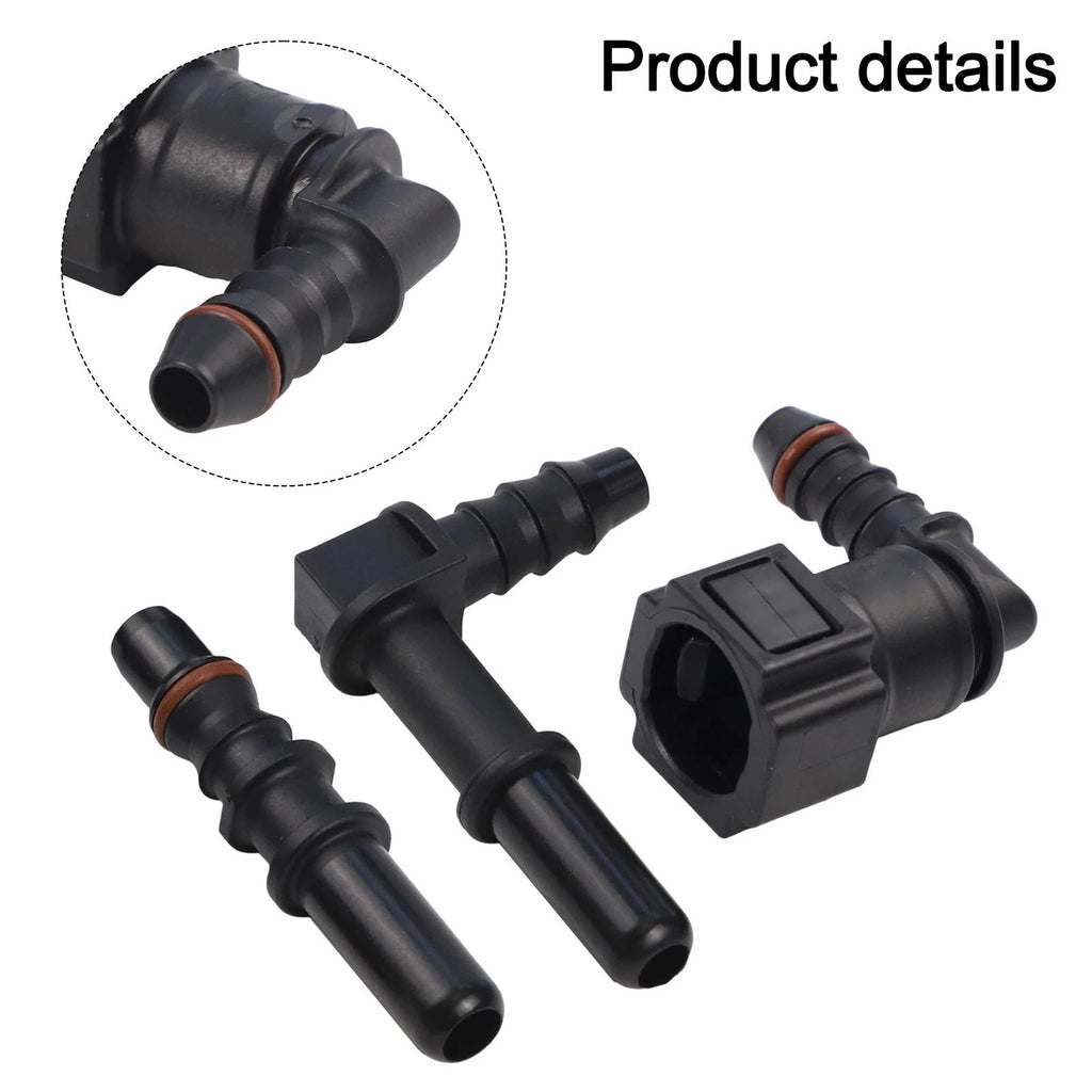 Smooth Fuel Line Hose Coupler for (7-89mm ID6)