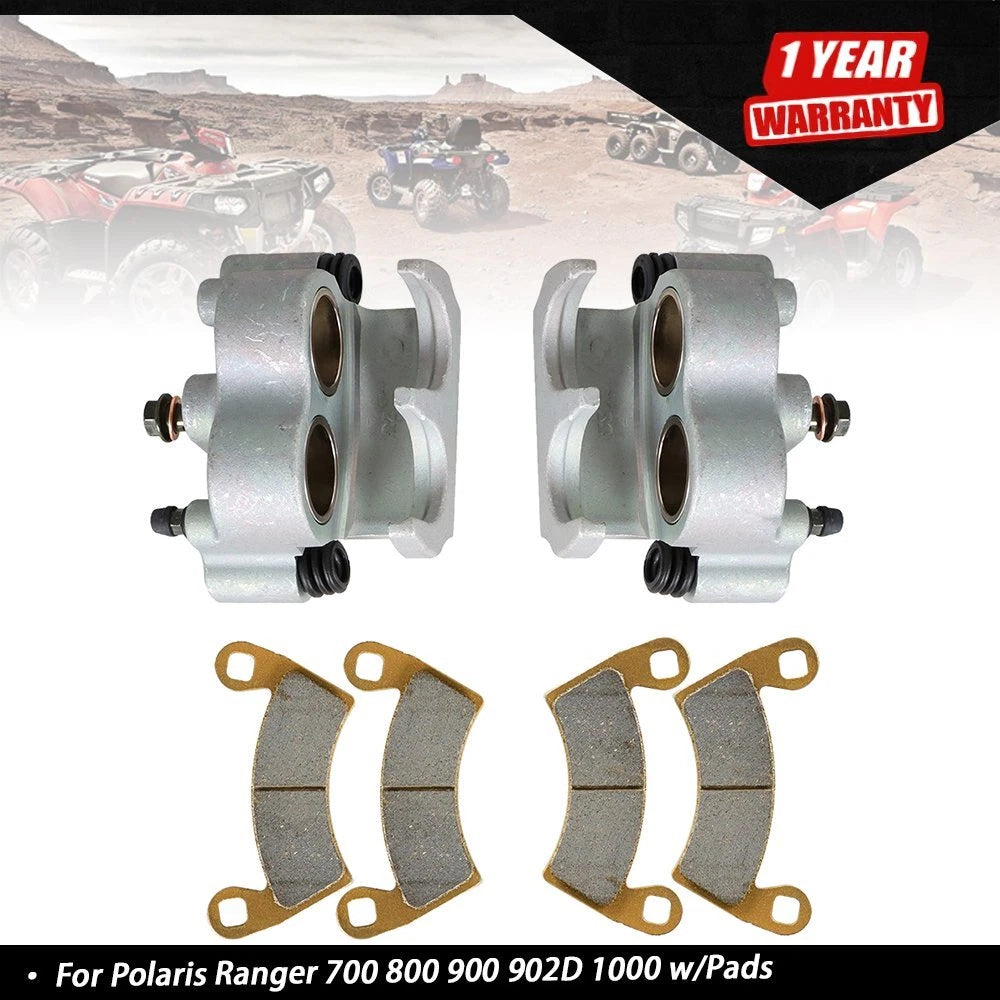 Front Left Right Brake Calipers for Polaris Ranger 700 800 900 902D 1000