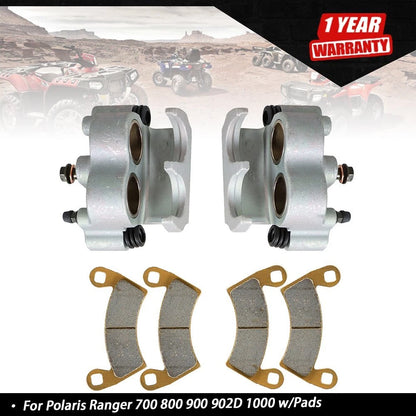 Front Left Right Brake Calipers for Polaris Ranger 700 800 900 902D 1000