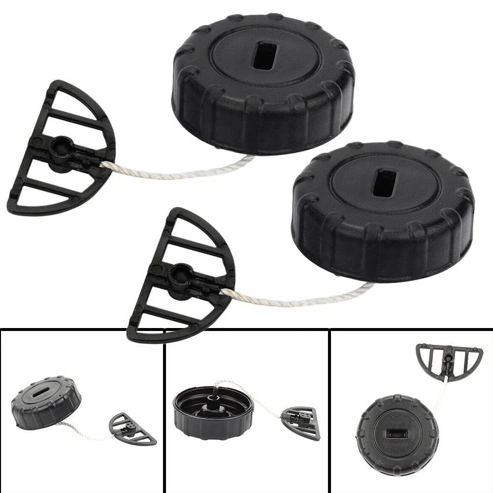2X Tank Cap for String Trimmer Chainsaw Garden Tool