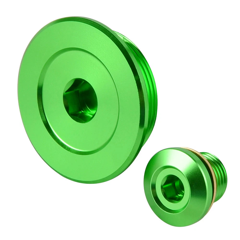 Anodized Billet Engine Plug Kit for Kawasaki KFX400 (2003–2006)