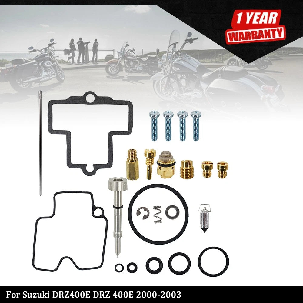 Carburetor Repair Kit for Suzuki DRZ400E (2000–2003)