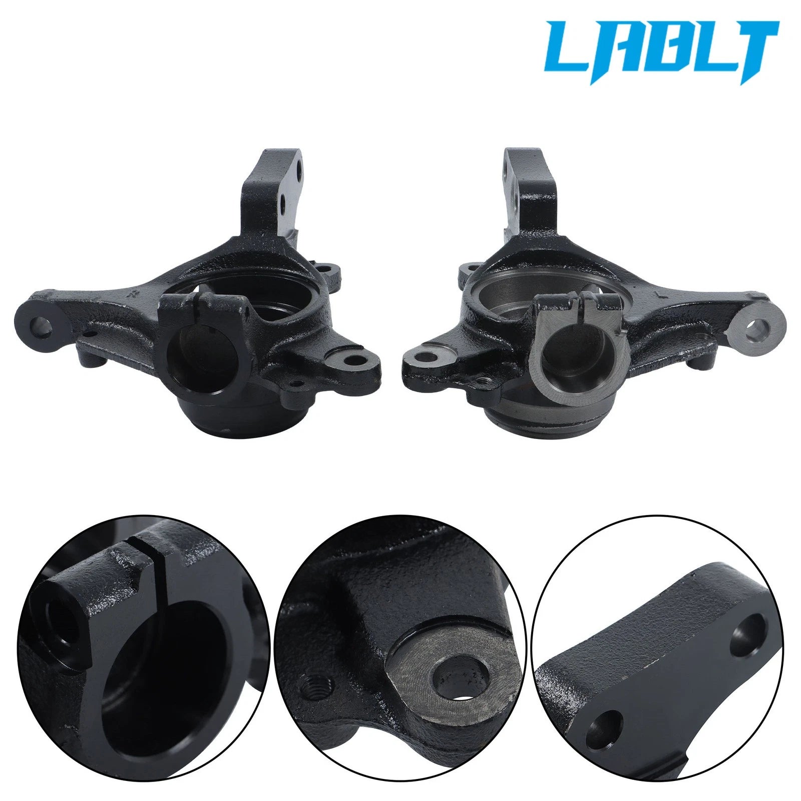 2X Front Left & Right Steering Knuckle for Subaru Forester Legacy Outback (2000–2008)