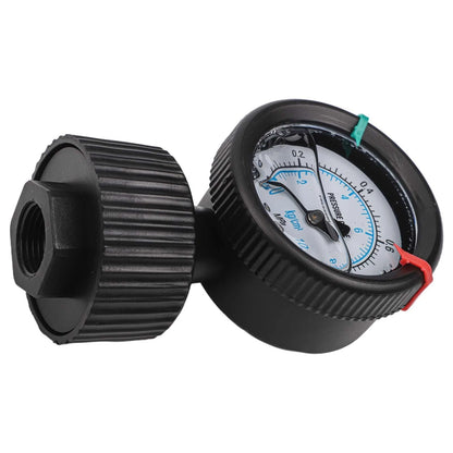 Diaphragm Pressure Gauge 12PT Thread Range 0-10KG for Oil Air Use