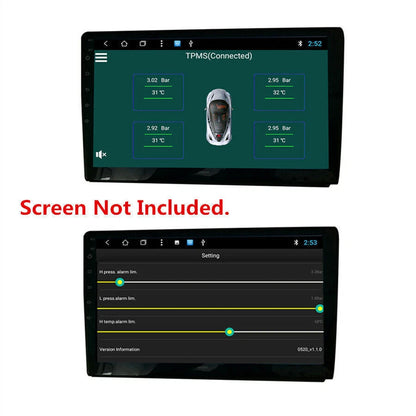 USB TPMS External Sensor for Android Radio (2010–2023)