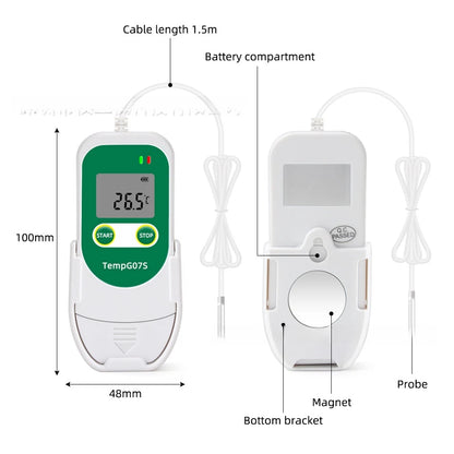 Temperature Humidity Logger for Real-time Data Monitoring