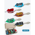 5 PCS Soft Silicone Fishing Lures with Dual Hook Design