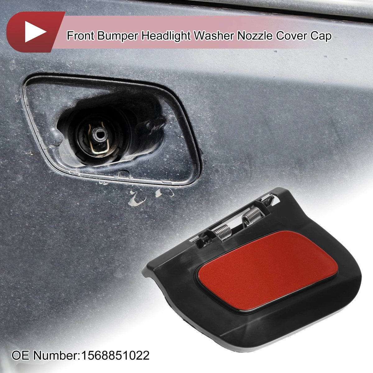 Front Right Washer Nozzle Cover Cap for Mercedes-Benz GLA45 AMG (2015–2019)