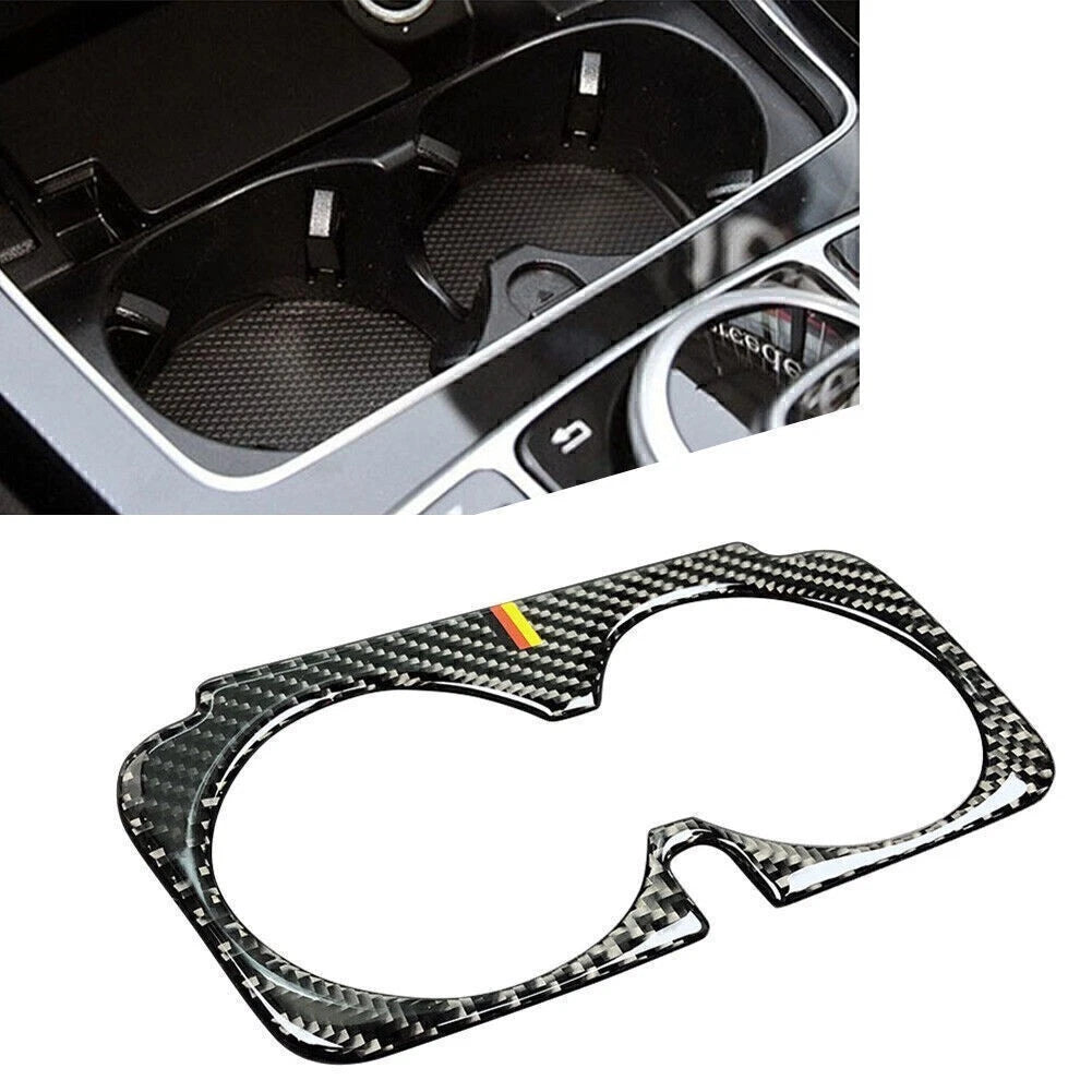 Cup Holder Panel Frame Cover Trim for Mercedes Benz C Class W205 (2015–2021)