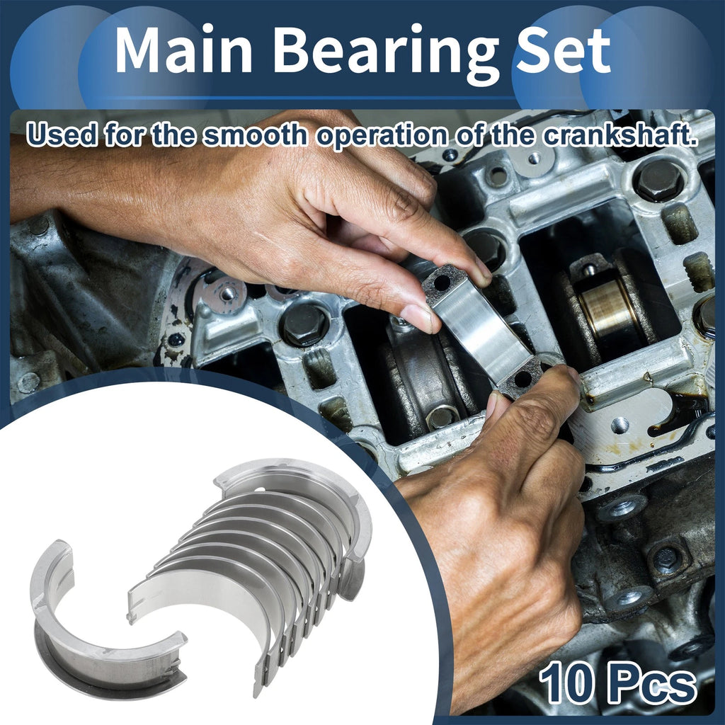 Main Bearing Set Replacement for Hyundai H1 2.5D (1997–2004)