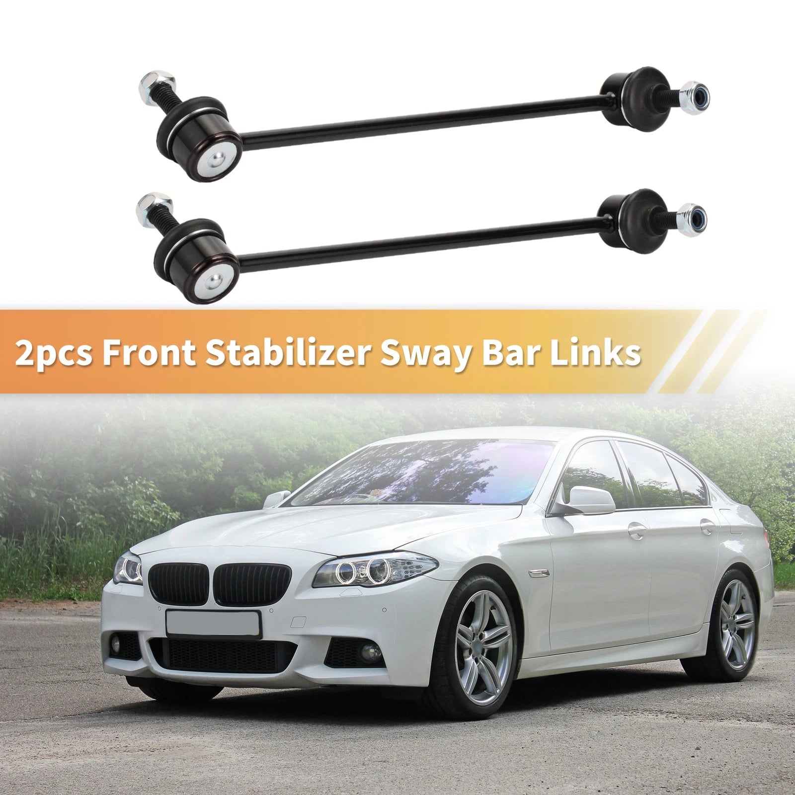 2PCS Front Stabiliser Sway Bar Link Replacement for BMW 3 Series (2004–2013)