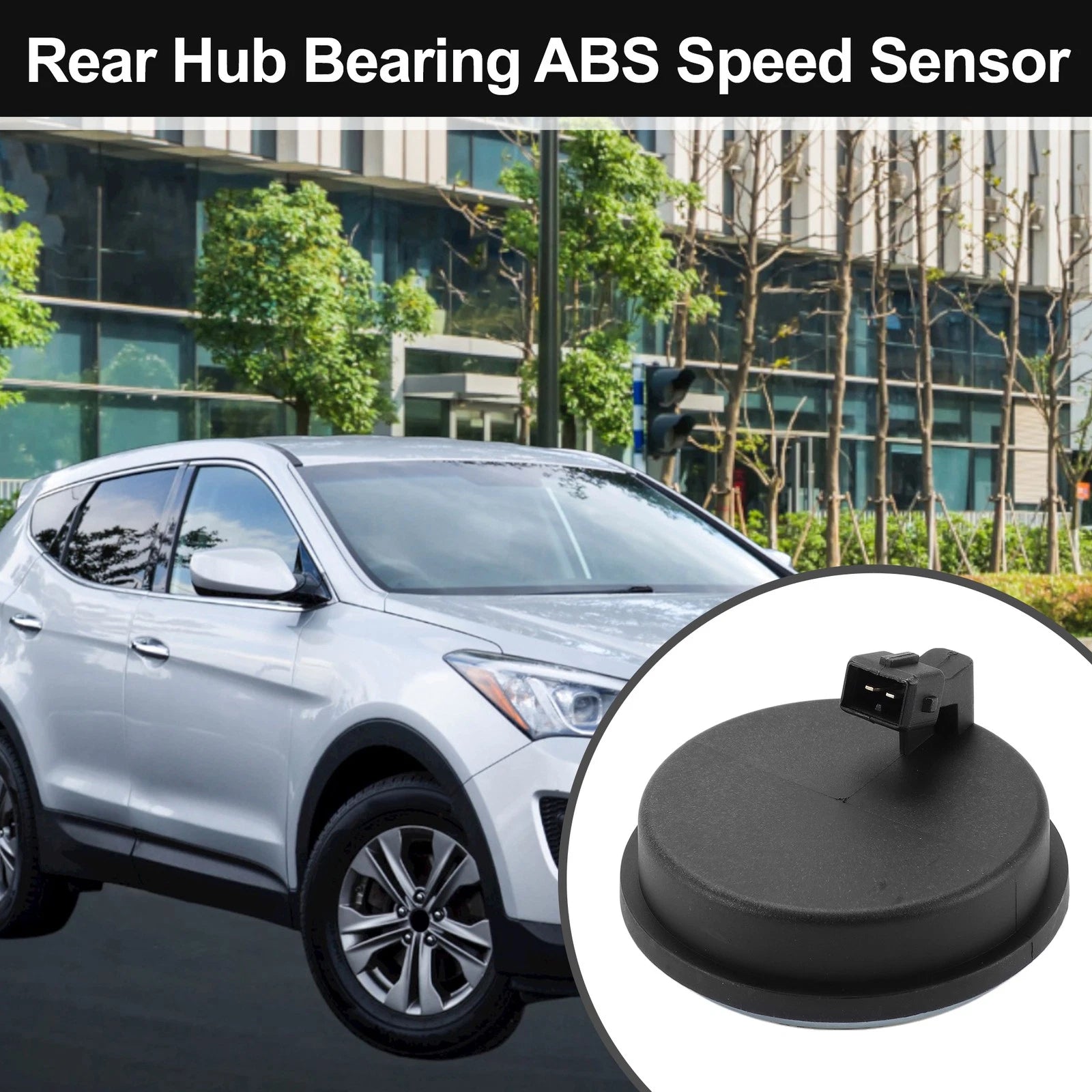 Rear Hub Bearing with ABS Speed Sensor Replacement for Hyundai Santa Fe (2013–2020)