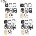 Set of 4 Carburetor Gasket Repair Kit for WALBRO K20-WYJ Honda GX25 GX35