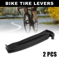 2pc Tire Repair Tool Lever Set for Bicycle Small Nylon Tyre (Black)