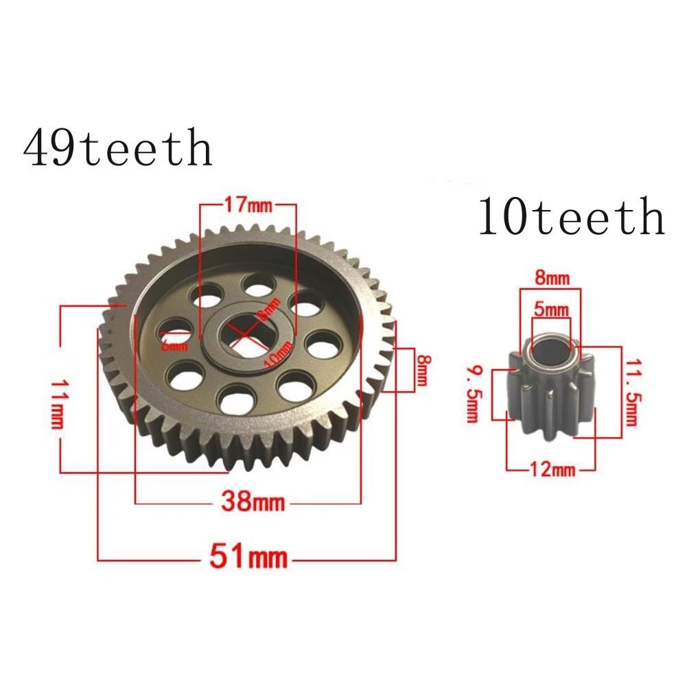 Replacement Gear 49 Teeth for Chainsaw (8-12 Inch)