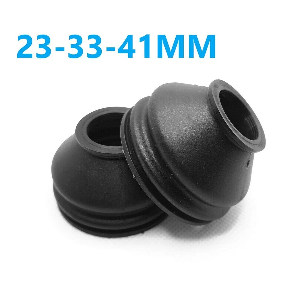 2 Piece Silicone Tie Rod End & Ball Joint Dust Boots Cover Kit for