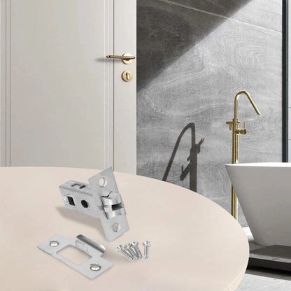 Internal Bolt Bathroom Door Lock for Home Use - Easy Installation, Silent Operation