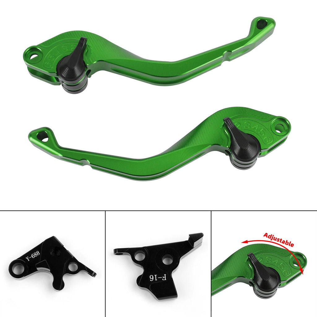 CNC Short Clutch Brake Lever for Yamaha FZ6 FZ6R XSR 700 900 (2004–2023)