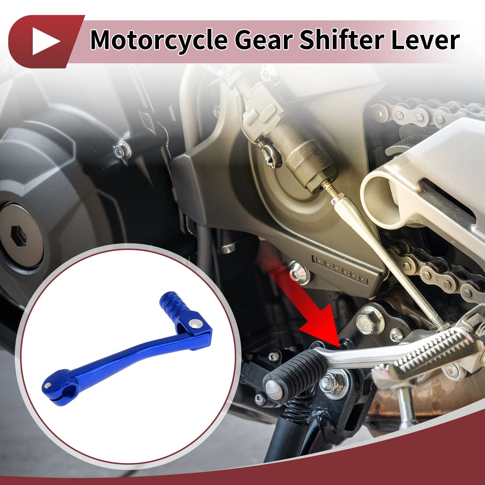 Folding Gear Shifter Lever Replacement for Honda CRF50 (2004–2018)