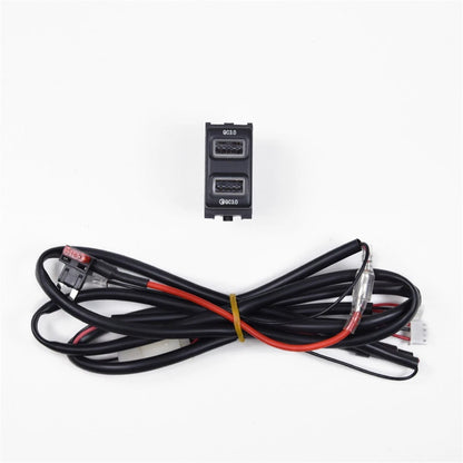 18W Dual USB Car Charger QC3.0 for Nissan Pathfinder (2005–2010)