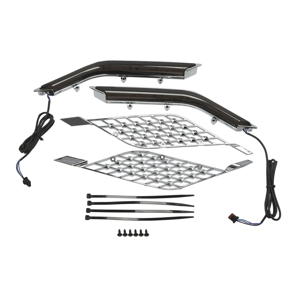 LED Radiator Grill Panel Lights for Honda Goldwing GL1800 (2018–Present)