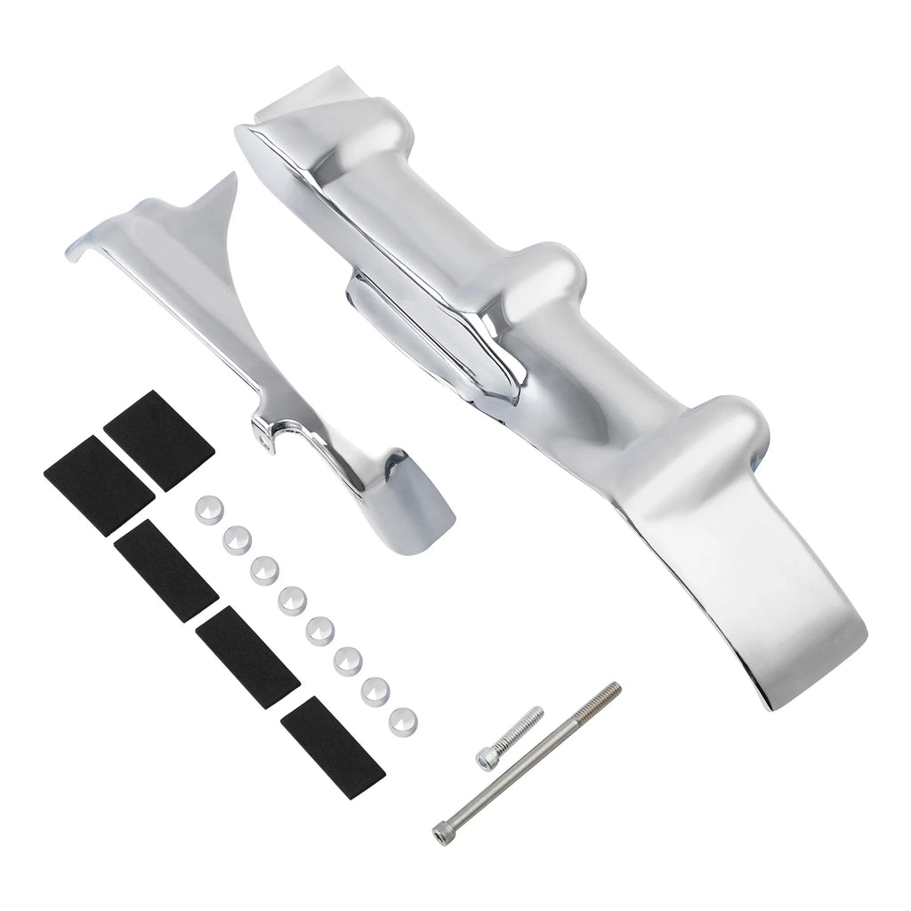 Chrome Inner Primary Cover Trims for Harley Softail Fatboy (2007–2017)