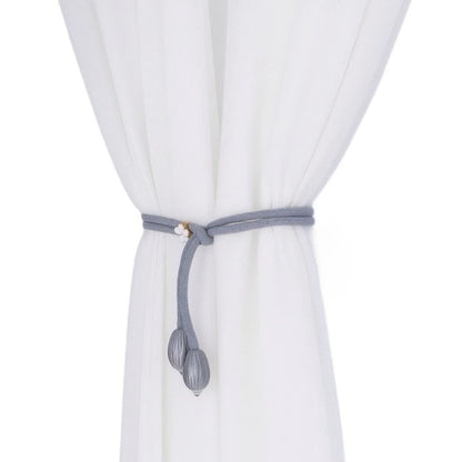 Cotton Blend Adjustable Curtain Holders 48cm for Home Decor