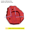 Side Stand Extension for Honda CB500X (2019) Red T9