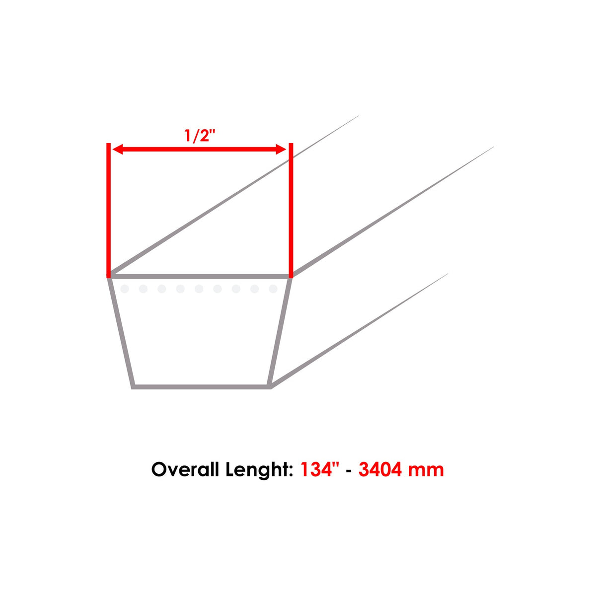 Deck Belt Replacement for Gravely ZTXL 42 Inch (2004–2024)