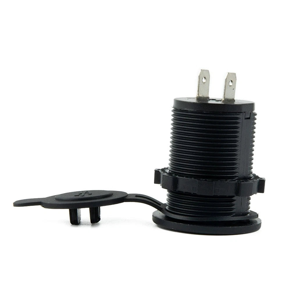 Dual USB Socket Charger for 12-24V Vehicles