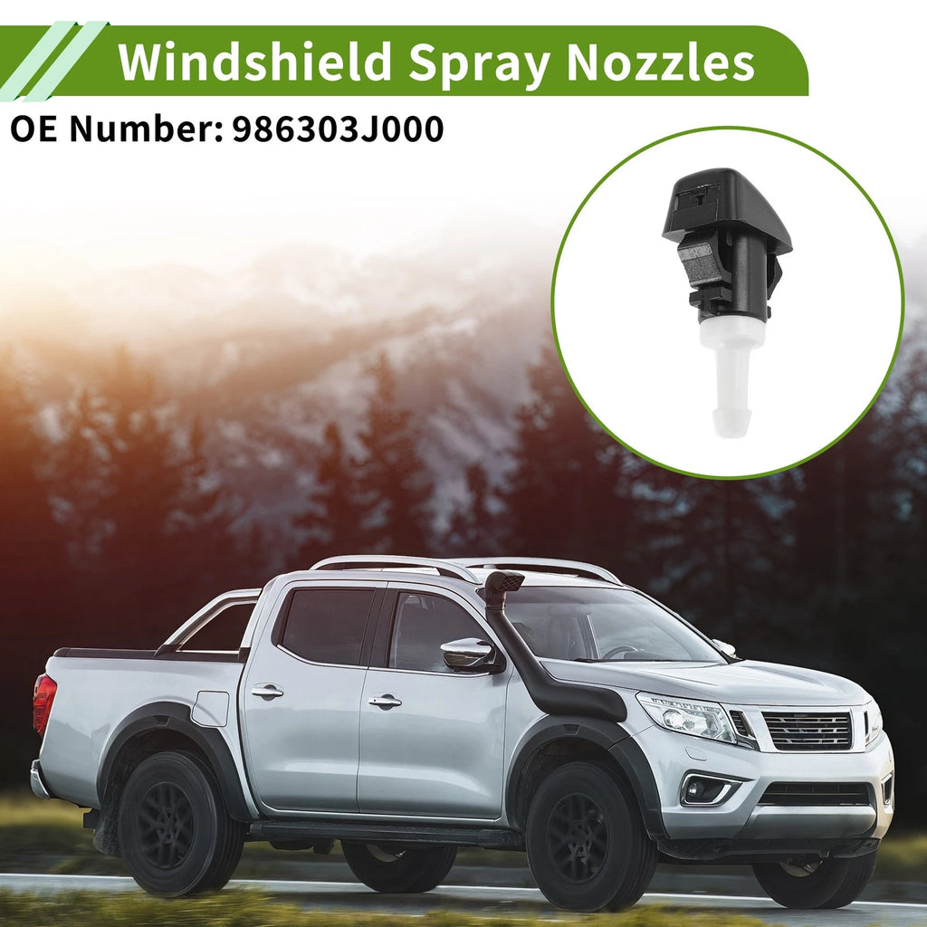 Windshield Washer Nozzle with Hose Connector for Hyundai (2010–2020)