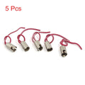 5X BA9S LED Bulb Socket Extension Wire Harness for Car