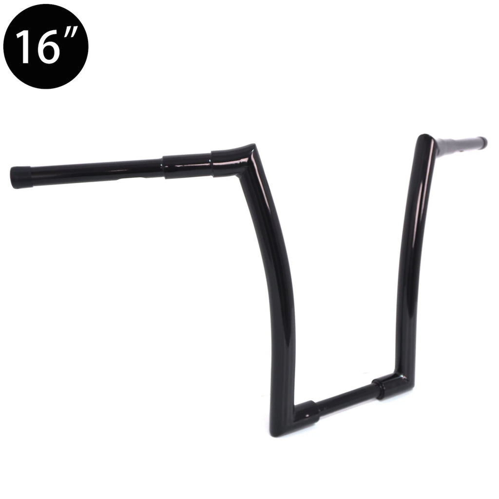16" Black Ape Hanger Handlebar for Harley FLD (2012–2016), FXDB (2013–2017), FXDLS (2016–2017), FLS (2000–2017)