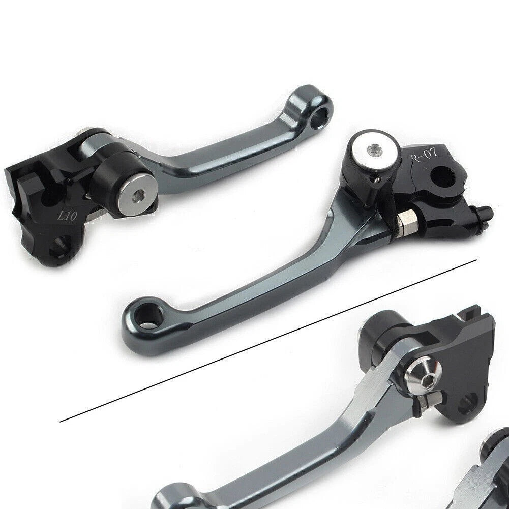 Brake Clutch Levers Pivot for Honda CRF250R CRF450R (2007–2022) GREY