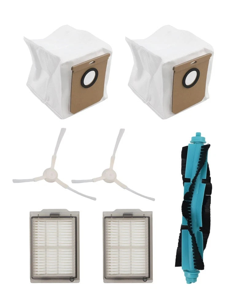 Spare Side Brushes and Dust Bags for Cecotec Conga 15090 16090