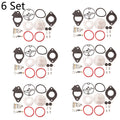 Set of 6 Carburetor Repair Kits for B&S 796184 Lawn Mower