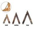 2Pcs Lid Support Hinge for Cabinet Jewelry Chest (Antique)