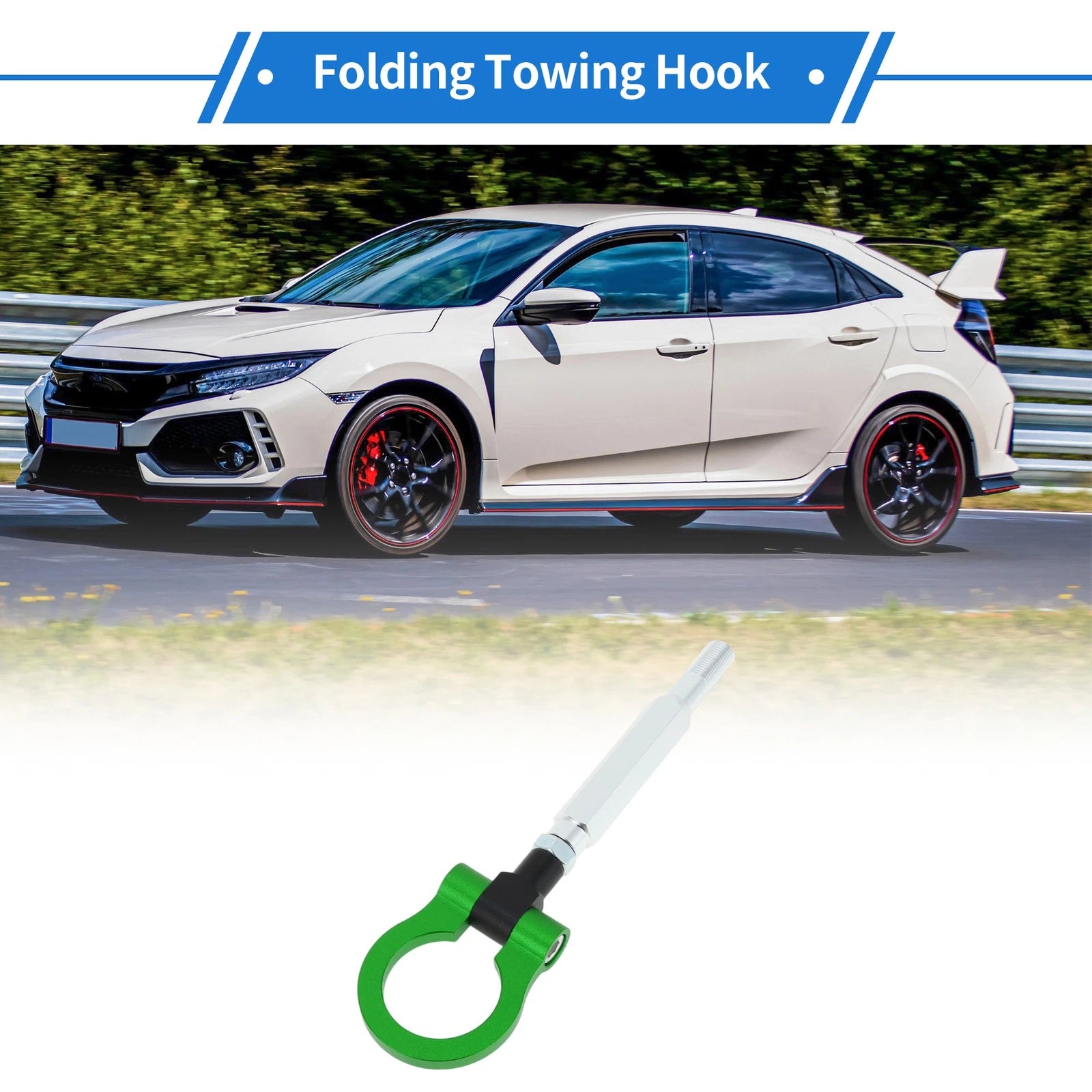Trailer Ring Eye Towing Hook Replacement for Any Vehicle (Universal) (2000–2026)