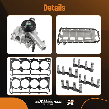 Camshaft Pumps w/ Gaskets MDS Lifters Assembly for Dodge Ram 1500 5.7L (2009–2015)