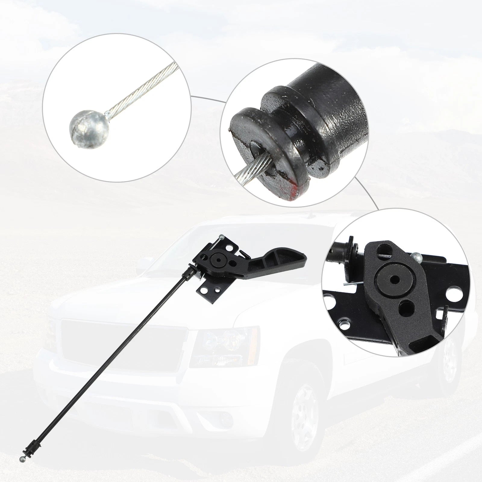 Hood Release Cable for BMW X5 X5 M X6 M (2014–2021)