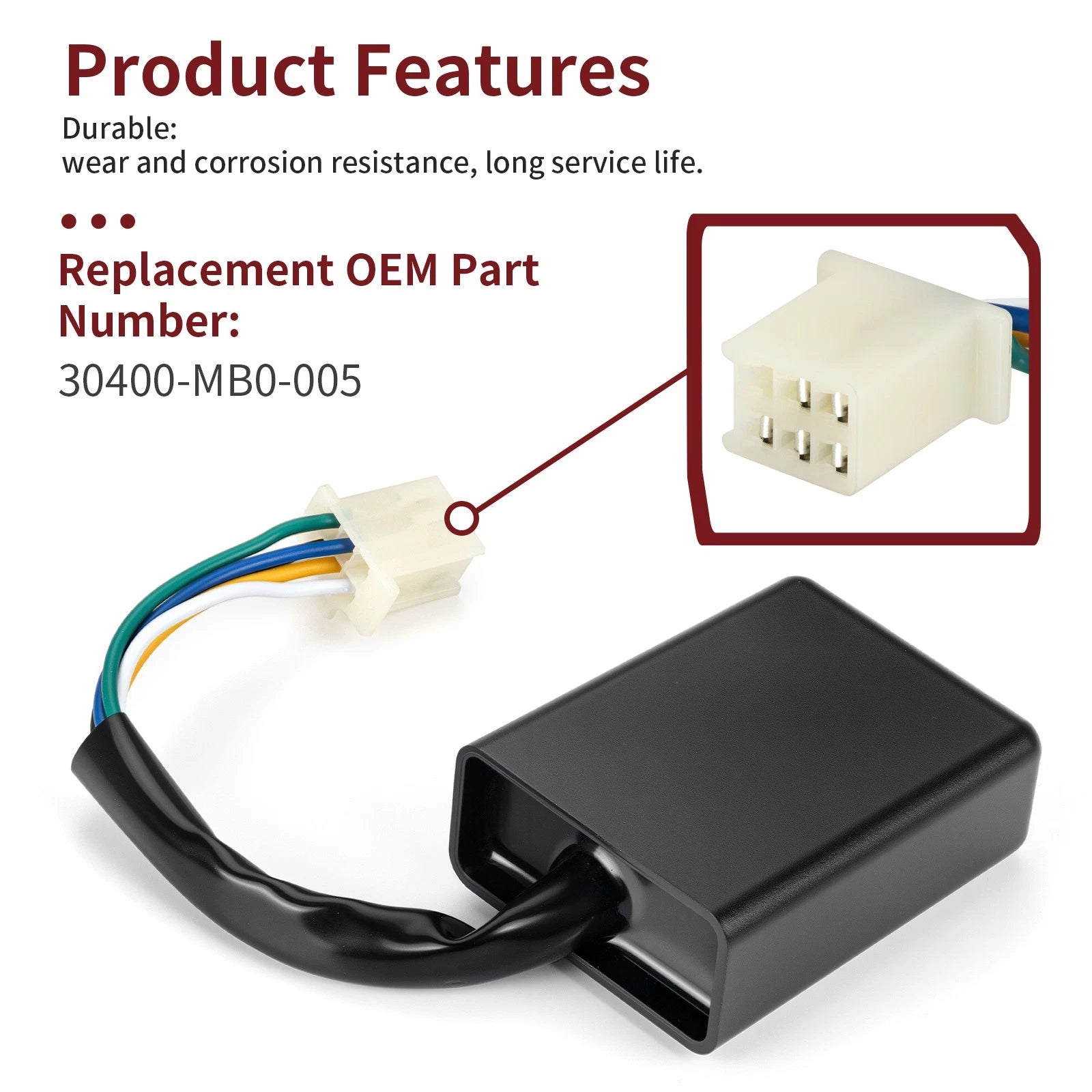 Ignition Control Module 30400-MB0-005 for Honda V45 Sabre Magna Interceptor 750