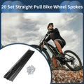 Bicycle Spokes Set Straight Pull 173mm for 14G Wheels (2000–2010)